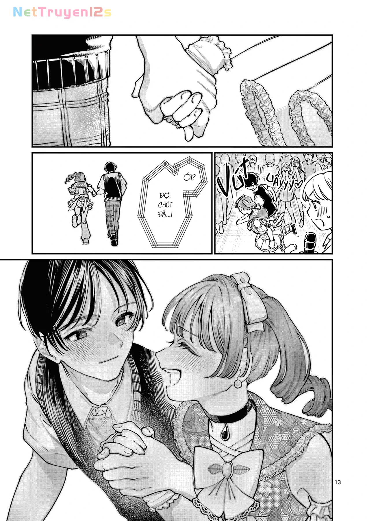 Tình yêu màu Lam nhà Wakaba Chapter  47 - 12