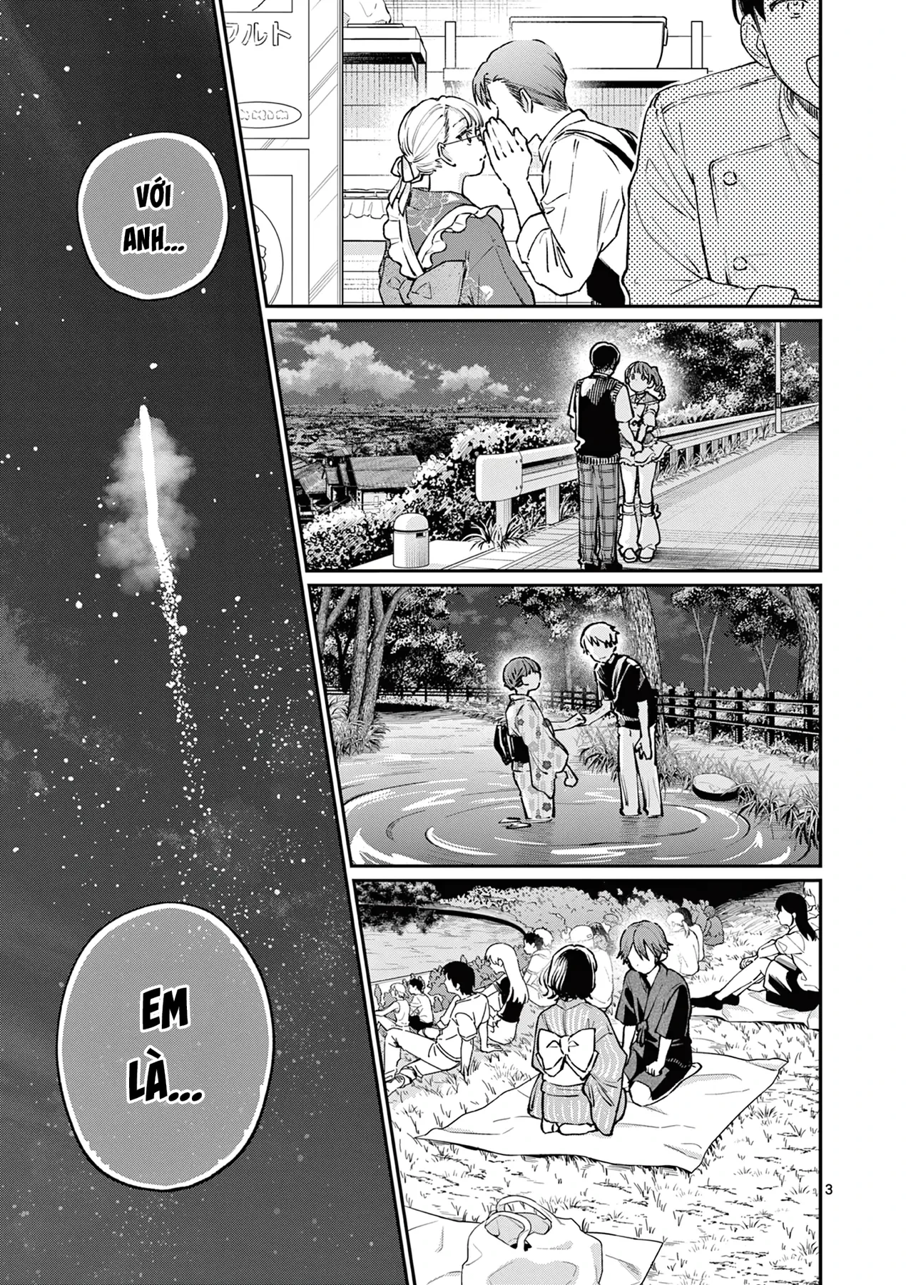 Tình yêu màu Lam nhà Wakaba Chapter  48 - 3