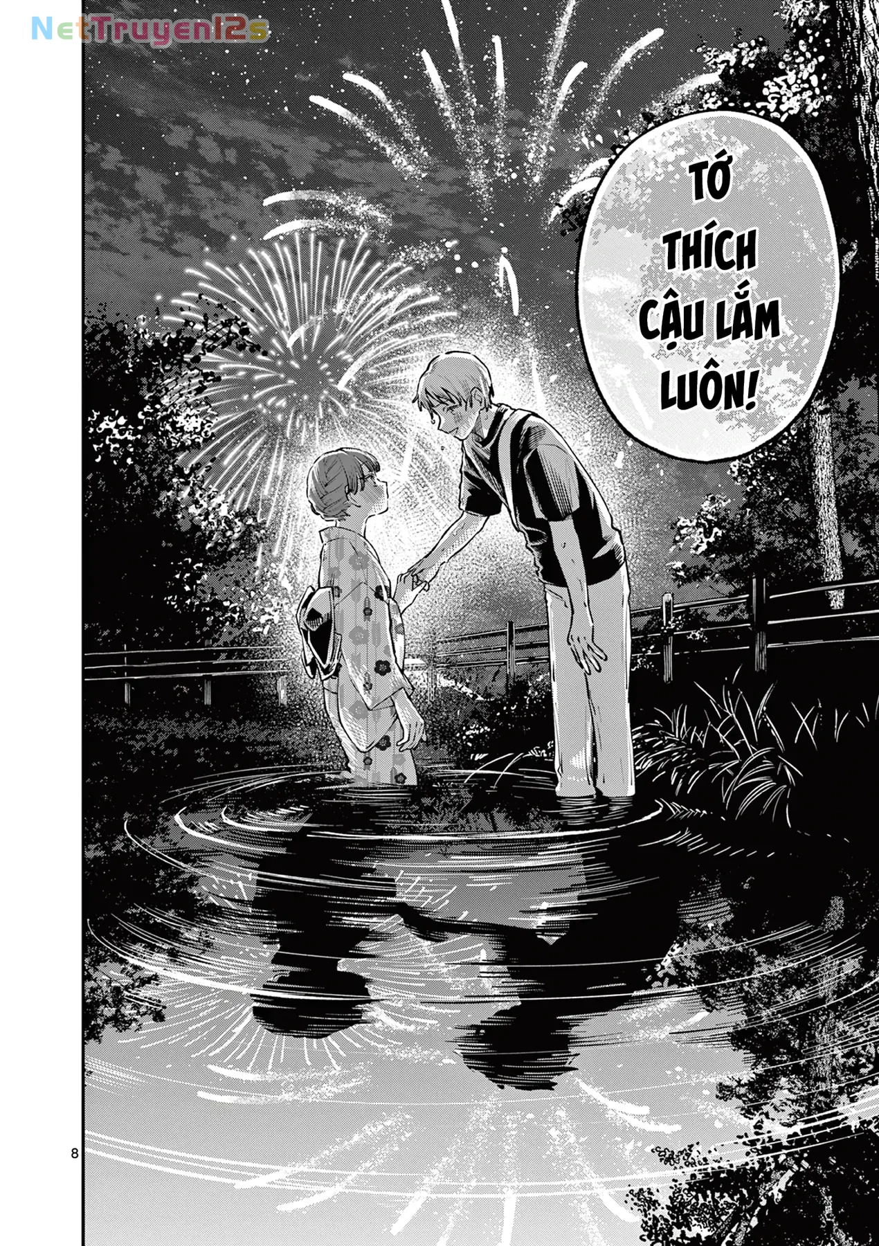 Tình yêu màu Lam nhà Wakaba Chapter  48 - 8