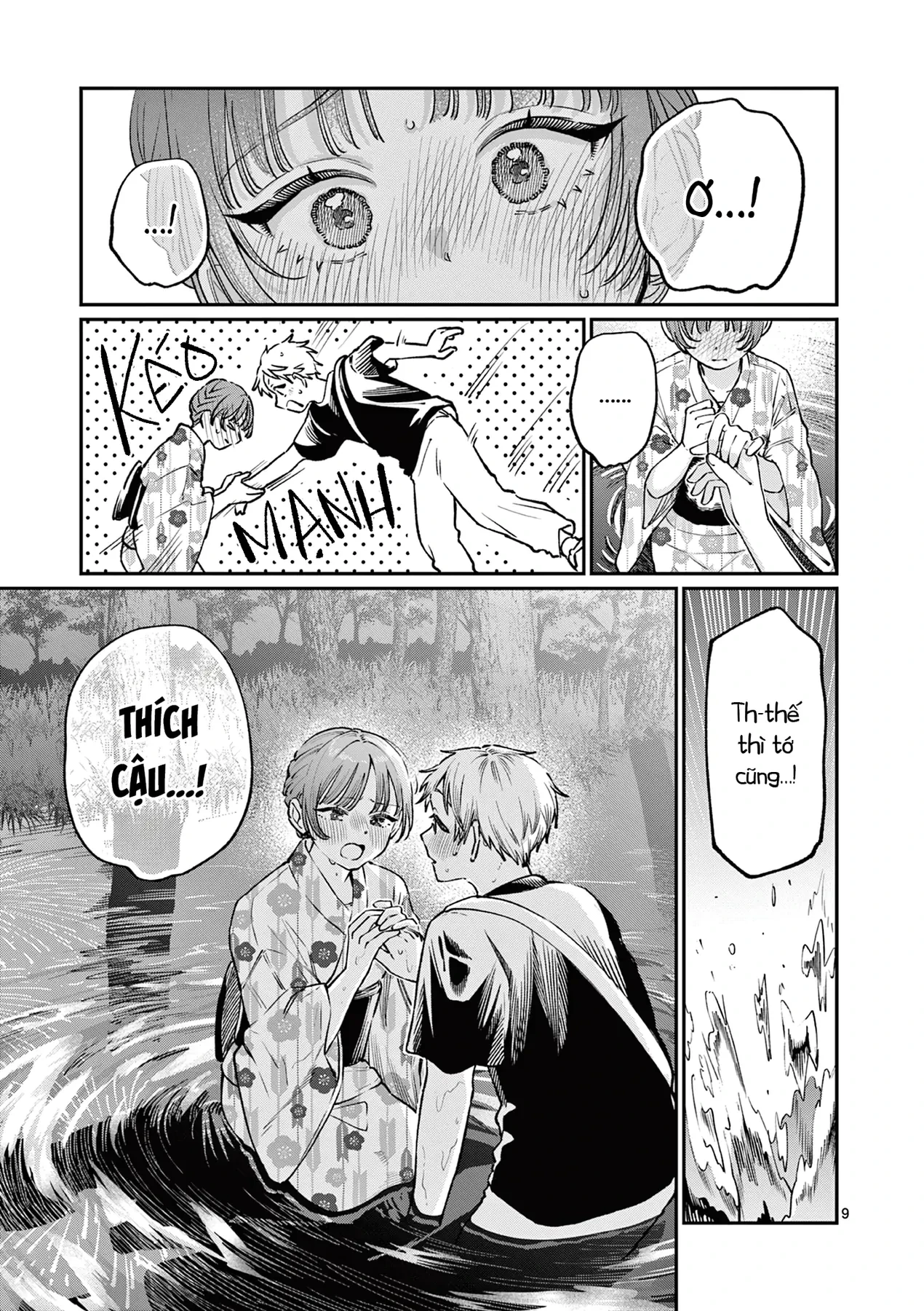 Tình yêu màu Lam nhà Wakaba Chapter  48 - 9
