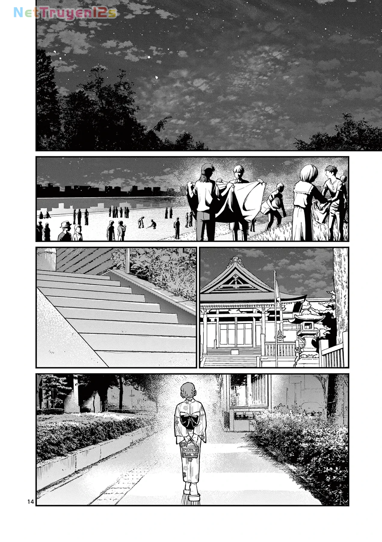Tình yêu màu Lam nhà Wakaba Chapter  48 - 13