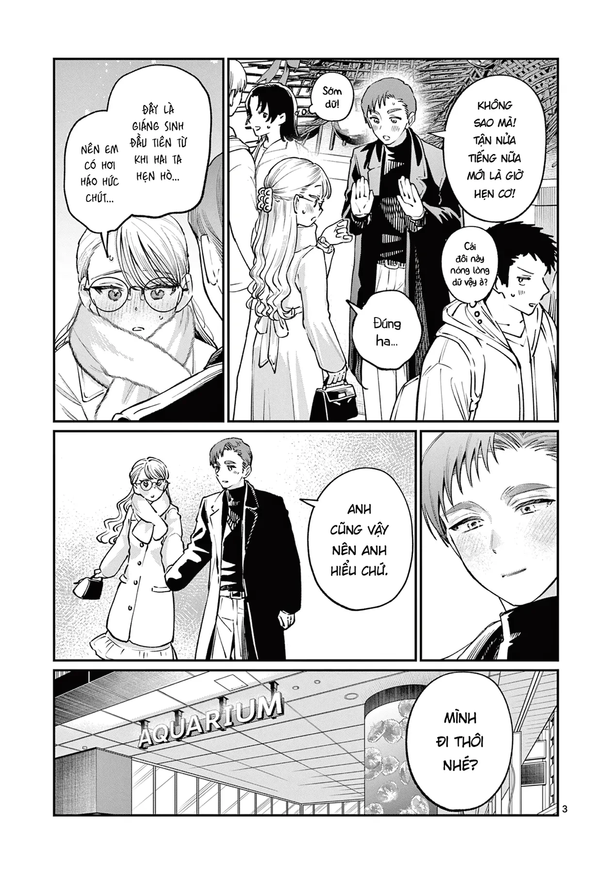 Tình yêu màu Lam nhà Wakaba Chapter  49 - 3