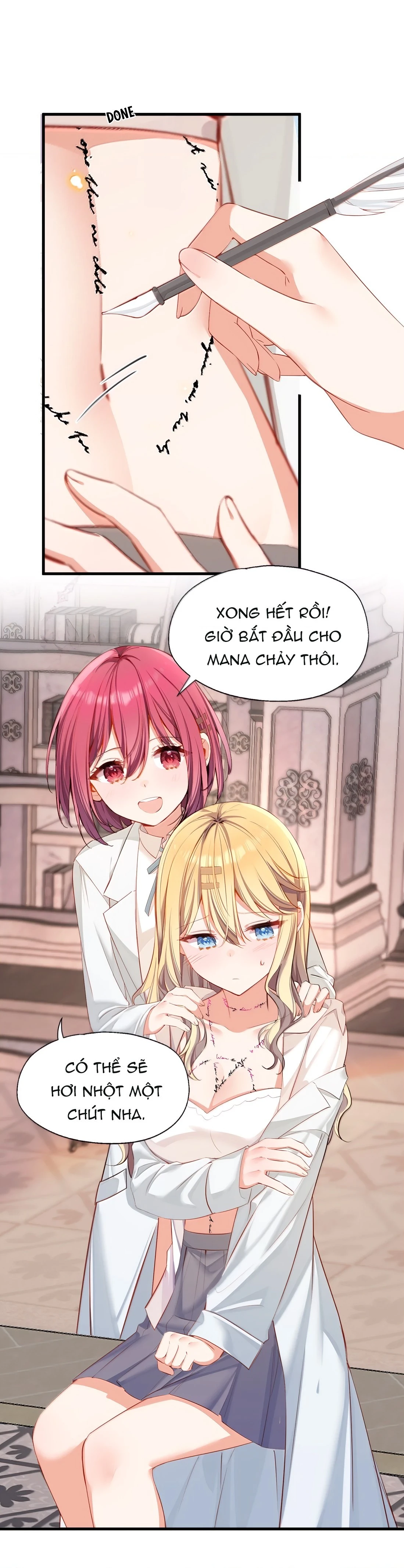 Bắt nạt mình đi mà, nữ phản diện ơi! Chapter 143 - 4