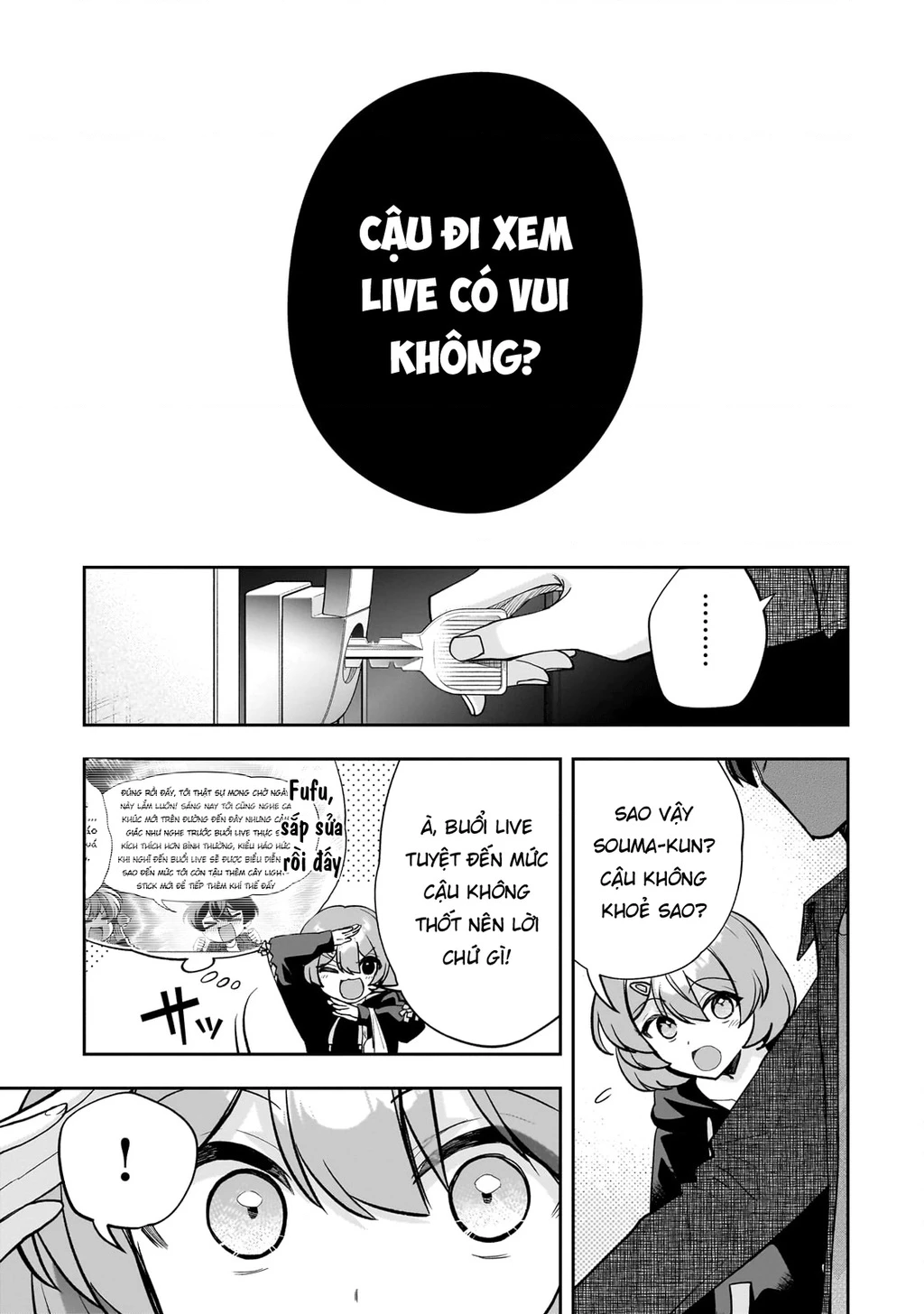 Net no "Oshi" to Real no "Oshi" ga Tonari ni Hikkoshite Kita Chapter 24 - 3