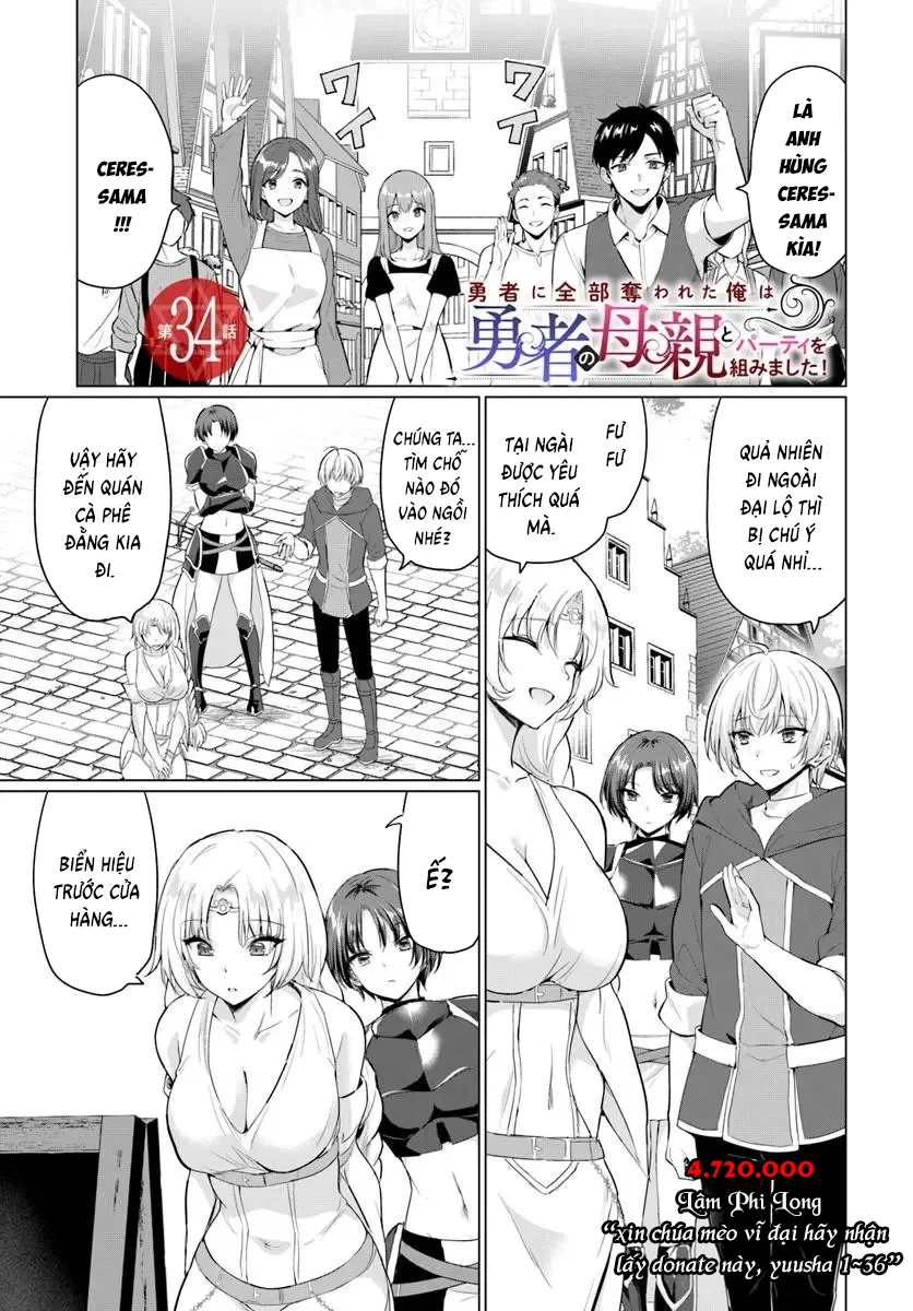 Sau Khi Bị Dũng Sĩ Cướp Đi Mọi Thứ, Tôi Đã Lập Tổ Đội Cùng Với Mẹ Của Dũng Sĩ! Chapter 34 - 2