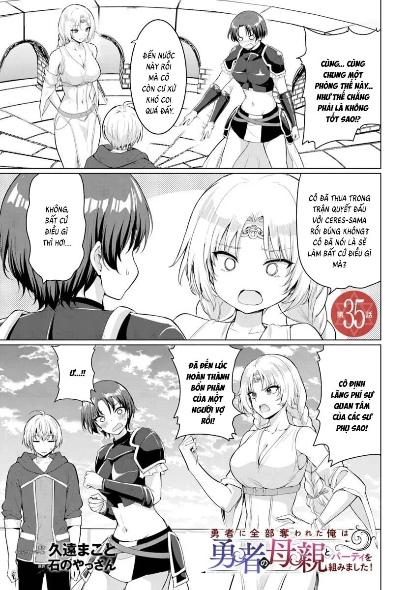 Sau Khi Bị Dũng Sĩ Cướp Đi Mọi Thứ, Tôi Đã Lập Tổ Đội Cùng Với Mẹ Của Dũng Sĩ! Chapter 35 - 3