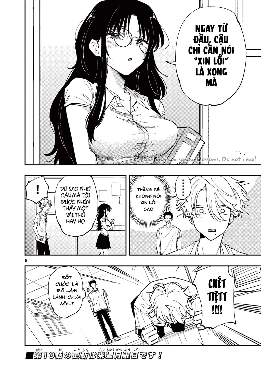 Nhỏ ngồi cạnh bên nhìn tôi với ánh mắt như vậy Chapter 10.01 - 9