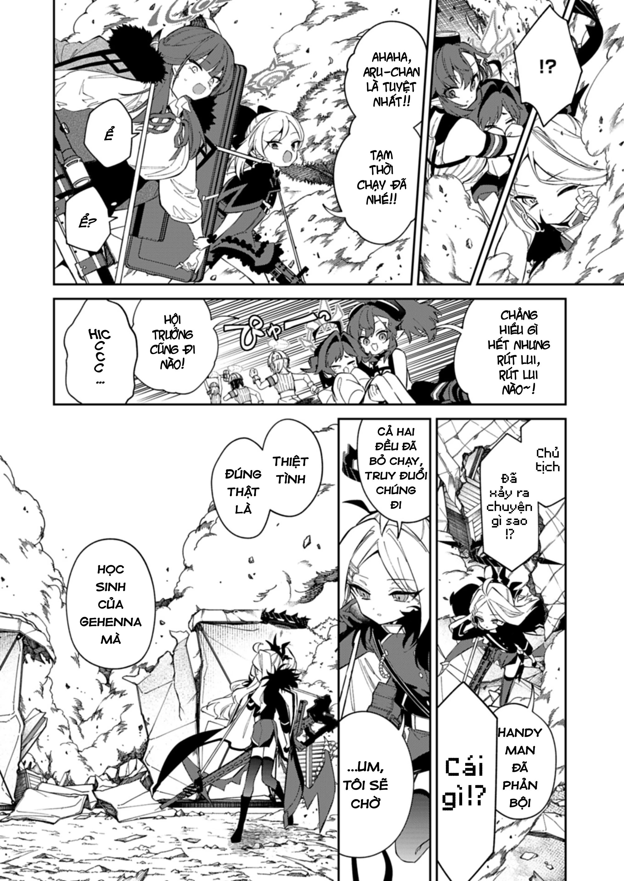 Blue Archive: Nhật Kí Nghiệp Vụ Của Handyman68 Chapter 30 - 8