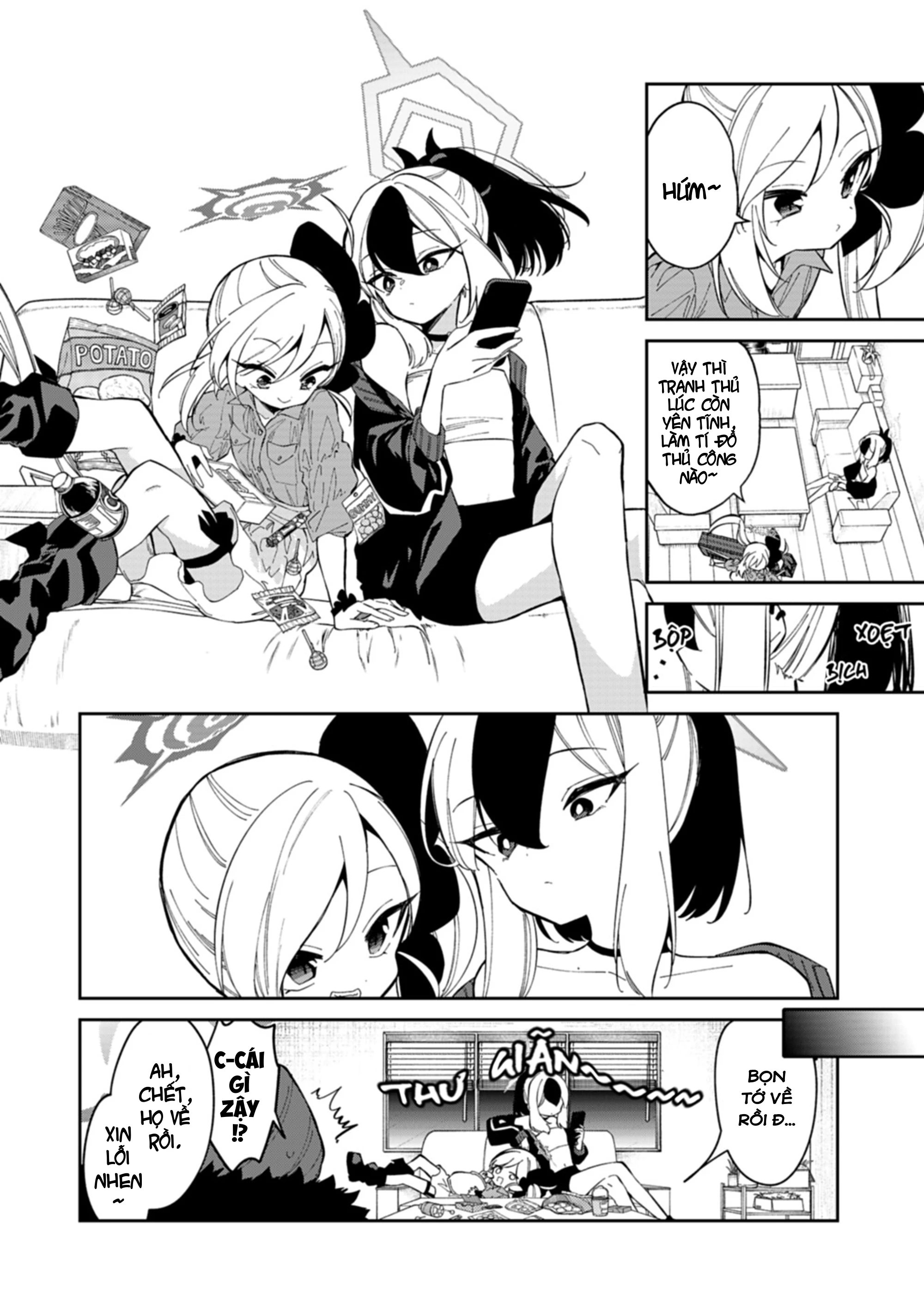 Blue Archive: Nhật Kí Nghiệp Vụ Của Handyman68 Chapter 30.1 - 8