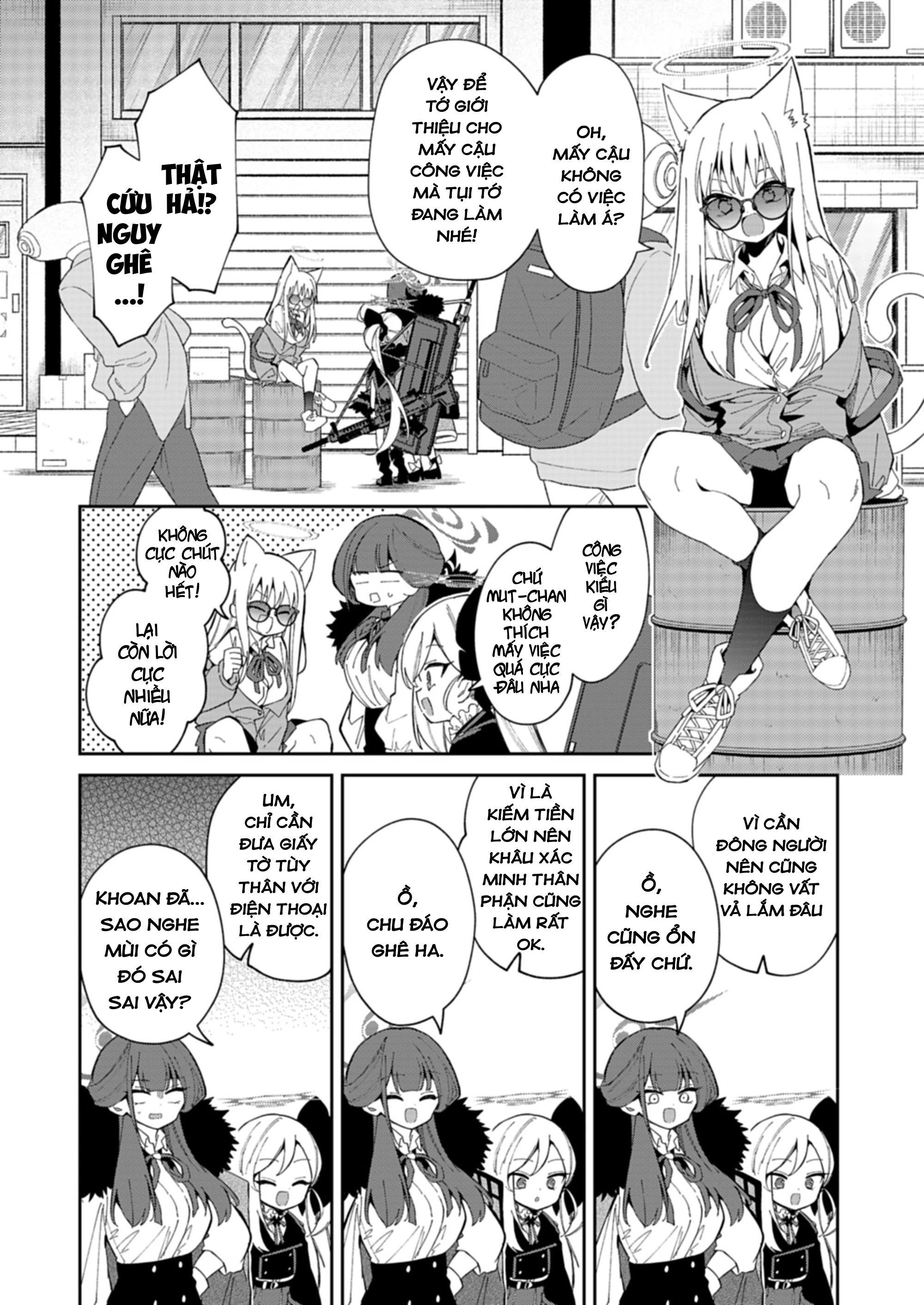 Blue Archive: Nhật Kí Nghiệp Vụ Của Handyman68 Chapter 32 - 4