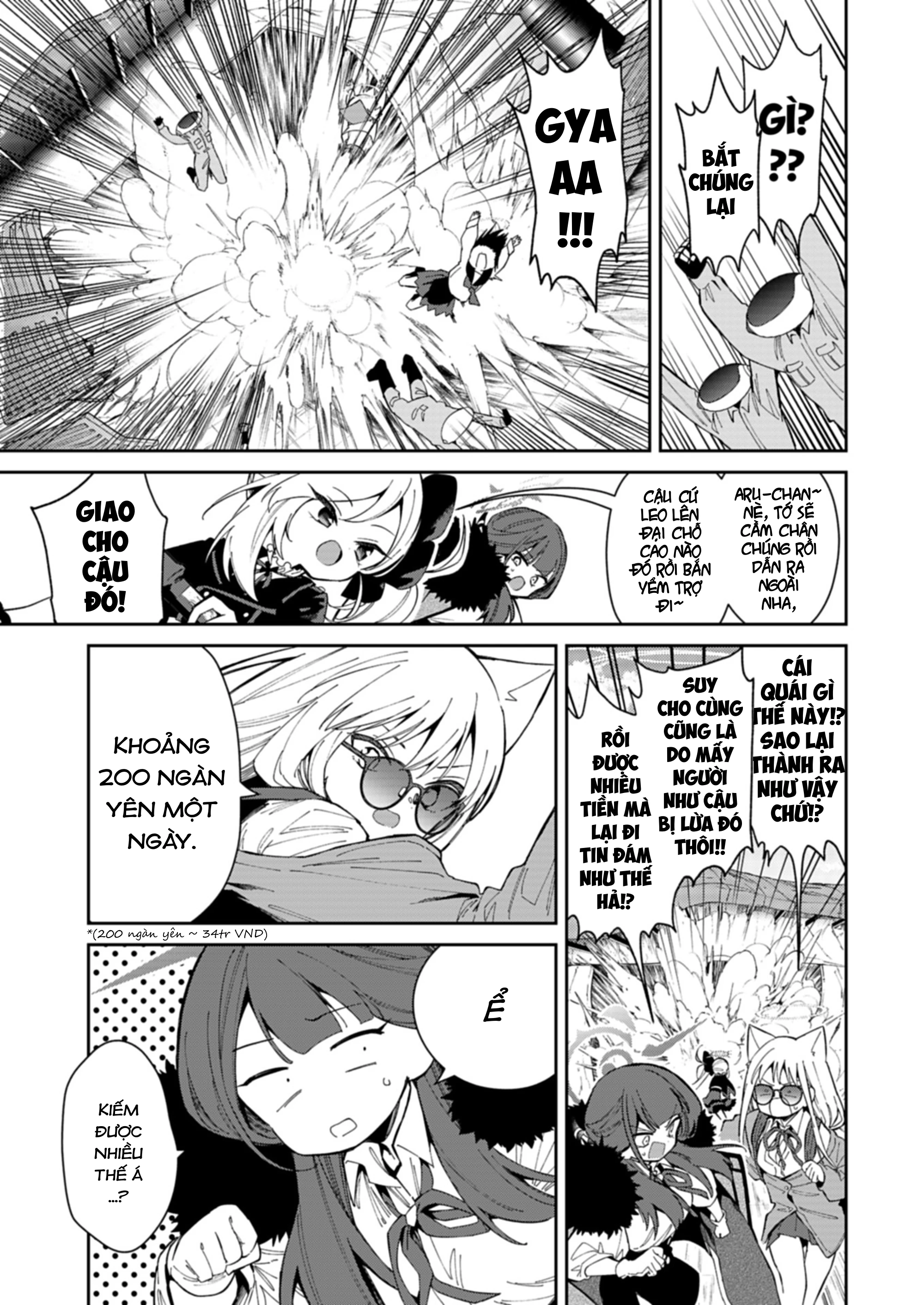 Blue Archive: Nhật Kí Nghiệp Vụ Của Handyman68 Chapter 32 - 9