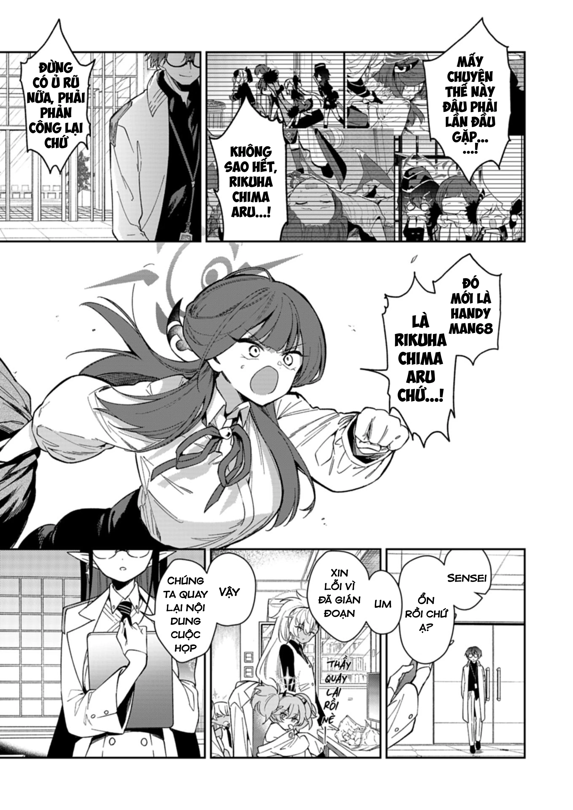 Blue Archive: Nhật Kí Nghiệp Vụ Của Handyman68 Chapter 33 - 15