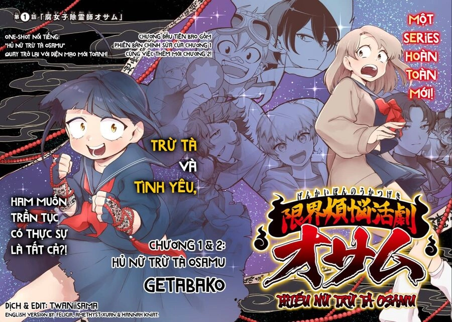 Thiếu Nữ Trừ Tà Osamu Chapter - 4