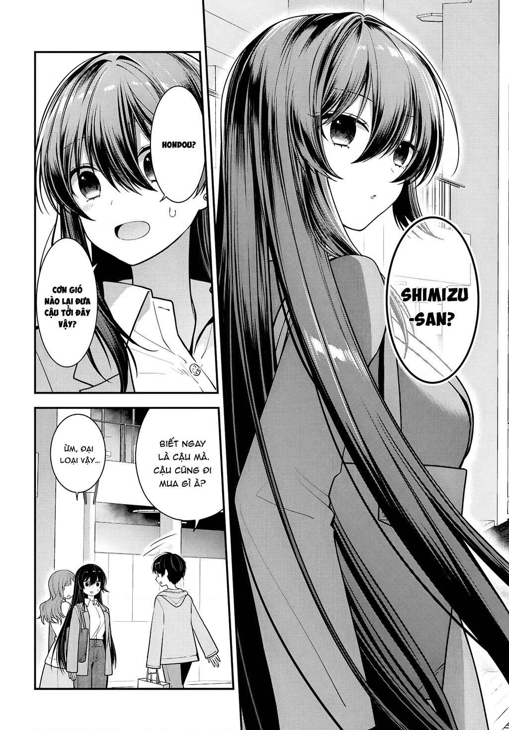 Tonari No Seki No Yankee Shimizu-San Ga Kami O Kuroku Sometekita Chapter 5 - 10