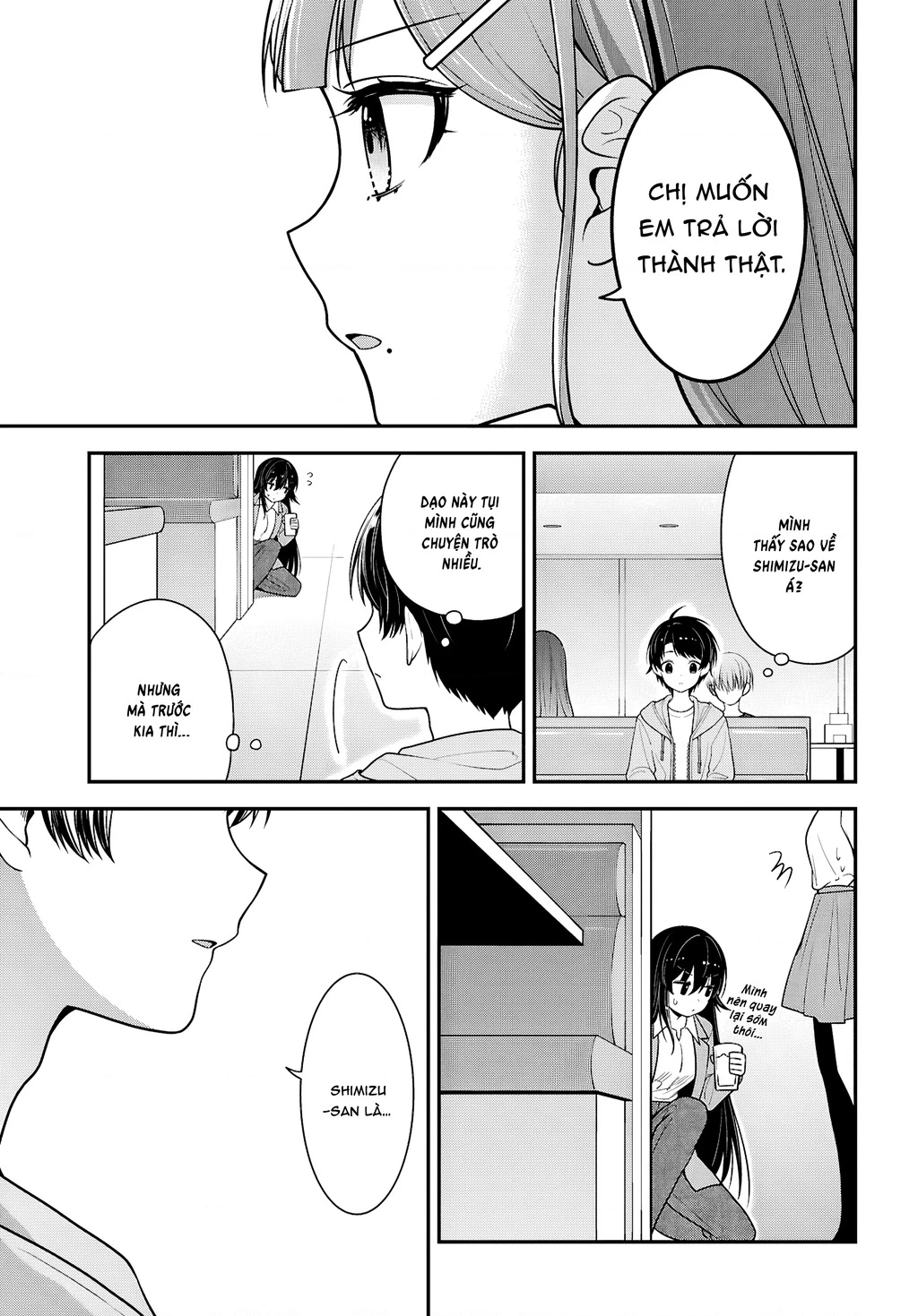 Tonari No Seki No Yankee Shimizu-San Ga Kami O Kuroku Sometekita Chapter 5 - 21