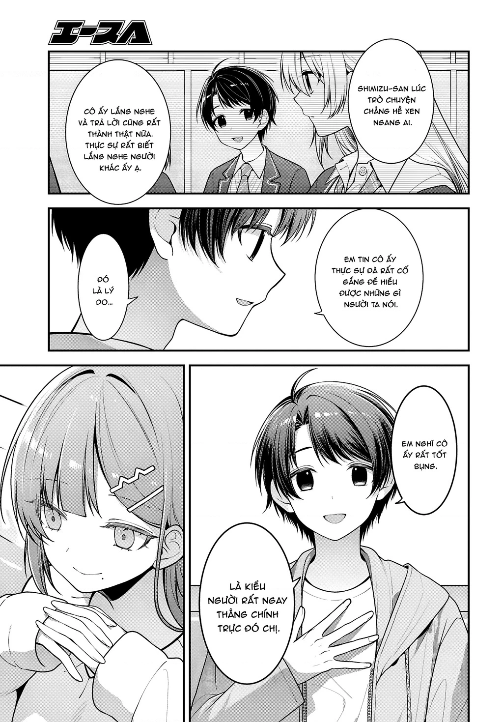 Tonari No Seki No Yankee Shimizu-San Ga Kami O Kuroku Sometekita Chapter 5 - 23