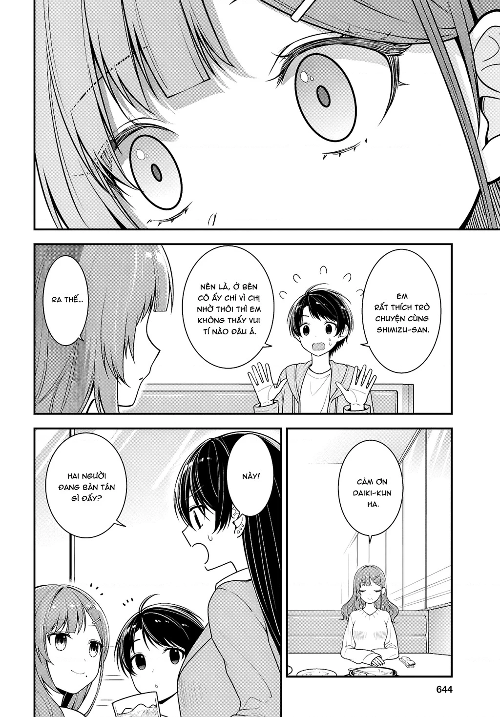 Tonari No Seki No Yankee Shimizu-San Ga Kami O Kuroku Sometekita Chapter 5 - 27