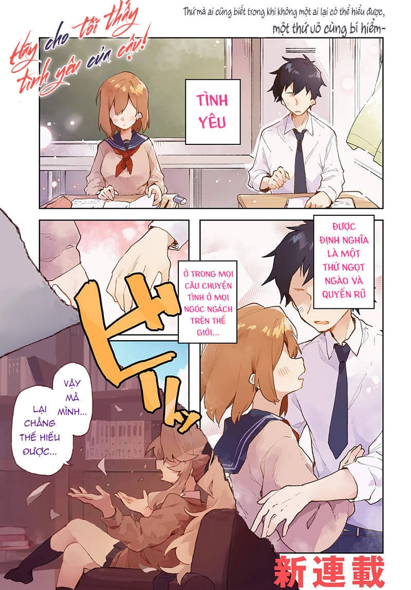 Hãy Cho Tôi Thấy Tình Yêu Của Cậu! Chapter 1 - 2