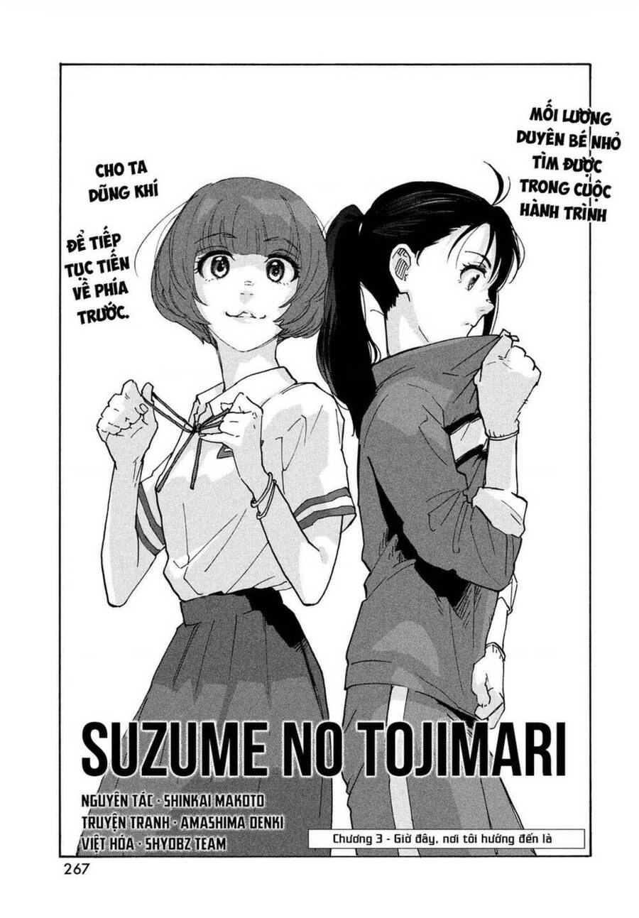 Khóa Chặt Cửa Nào Suzume Chapter 3 - 4