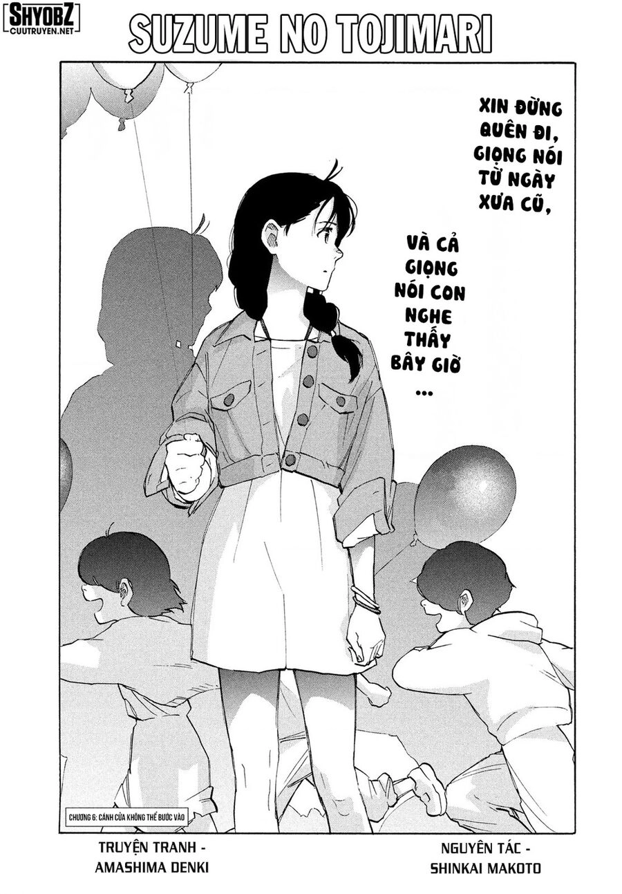 Khóa Chặt Cửa Nào Suzume Chapter 6 - 2