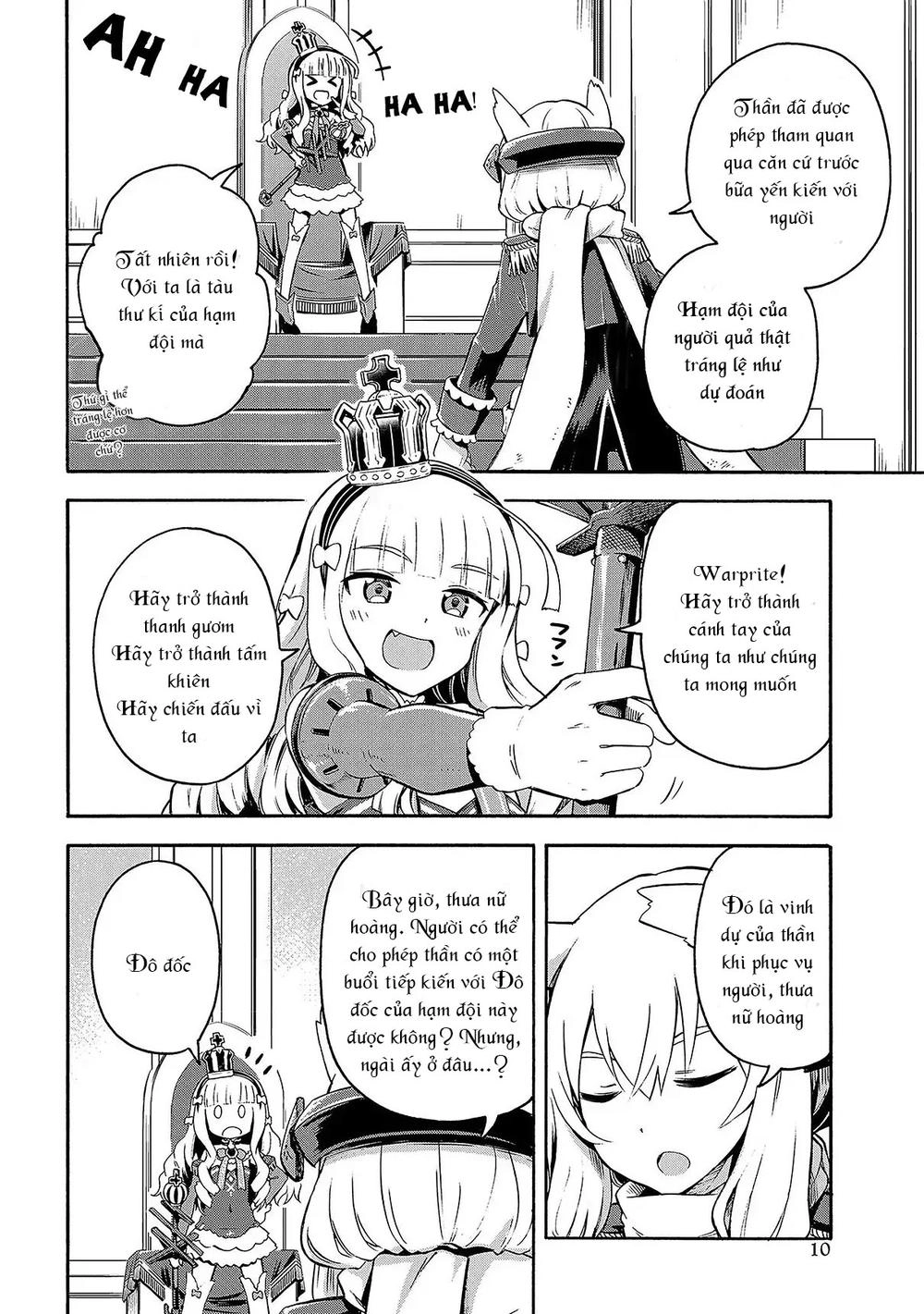 Azur Lane: Queen Order Chapter 1 - 4