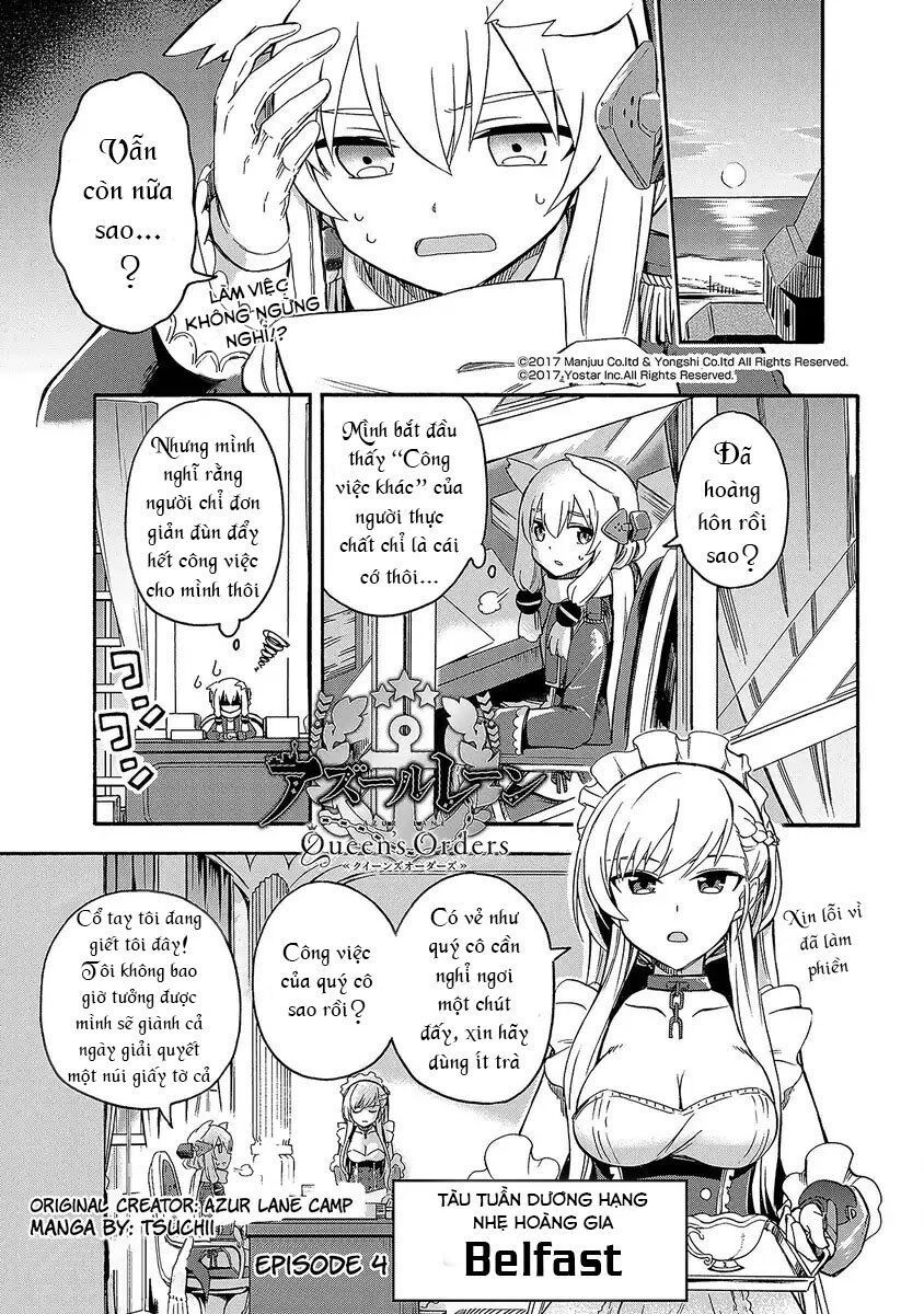 Azur Lane: Queen Order Chapter 4 - 1