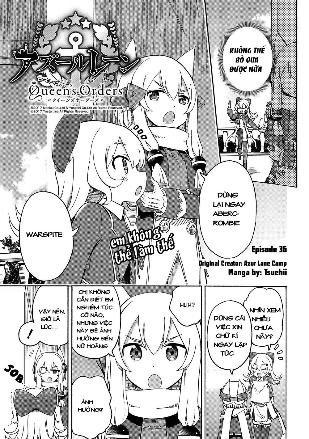 Azur Lane: Queen Order Chapter 36 - 2