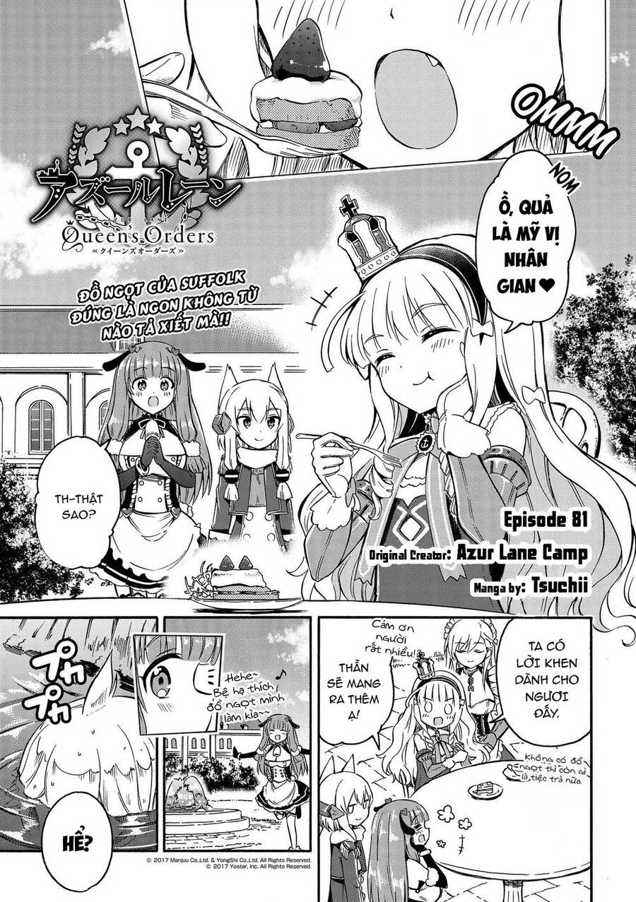 Azur Lane: Queen Order Chapter 81 - 1