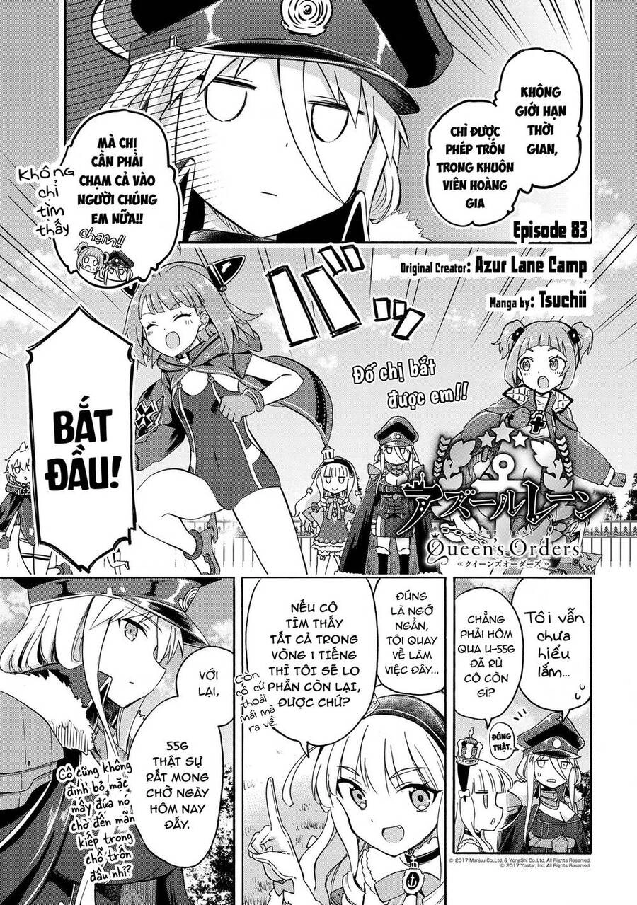 Azur Lane: Queen Order Chapter 83 - 1