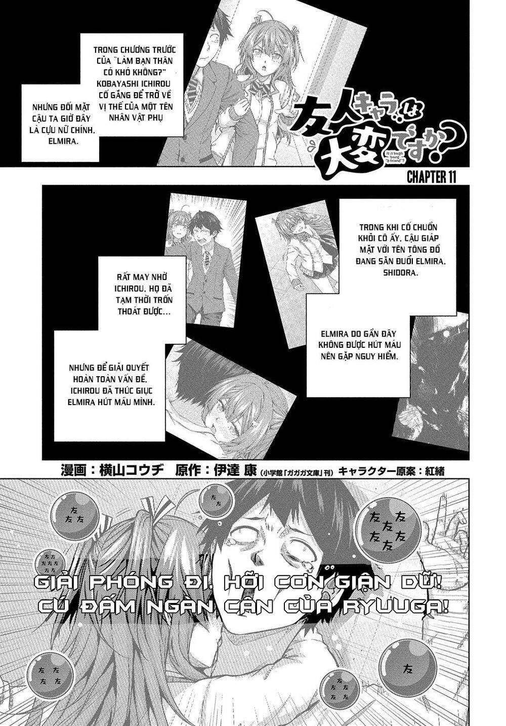 Làm Nhân Vật Bạn Thân Khổ Lắm Hả? Chapter 11 - 3