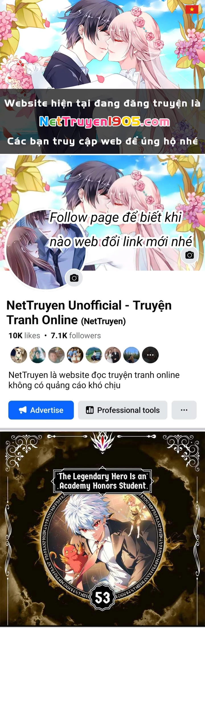 Anh Hùng Huyền Thoại Là Học Viên Danh Dự Của Học Viện Chapter 54 - 1