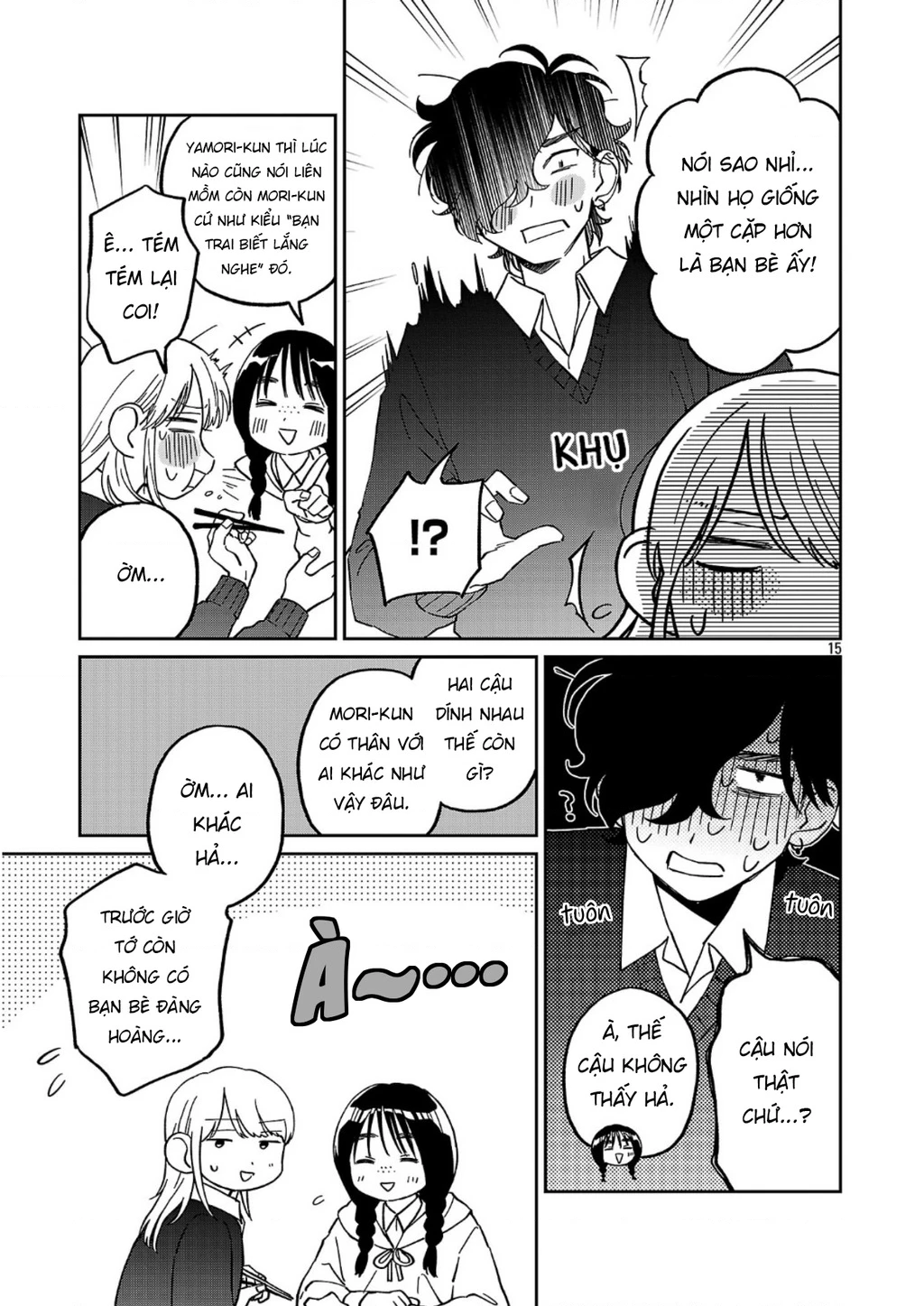 Đừng Làm Tôi Bối Rối, Yamori-kun! Chapter 18 - 15