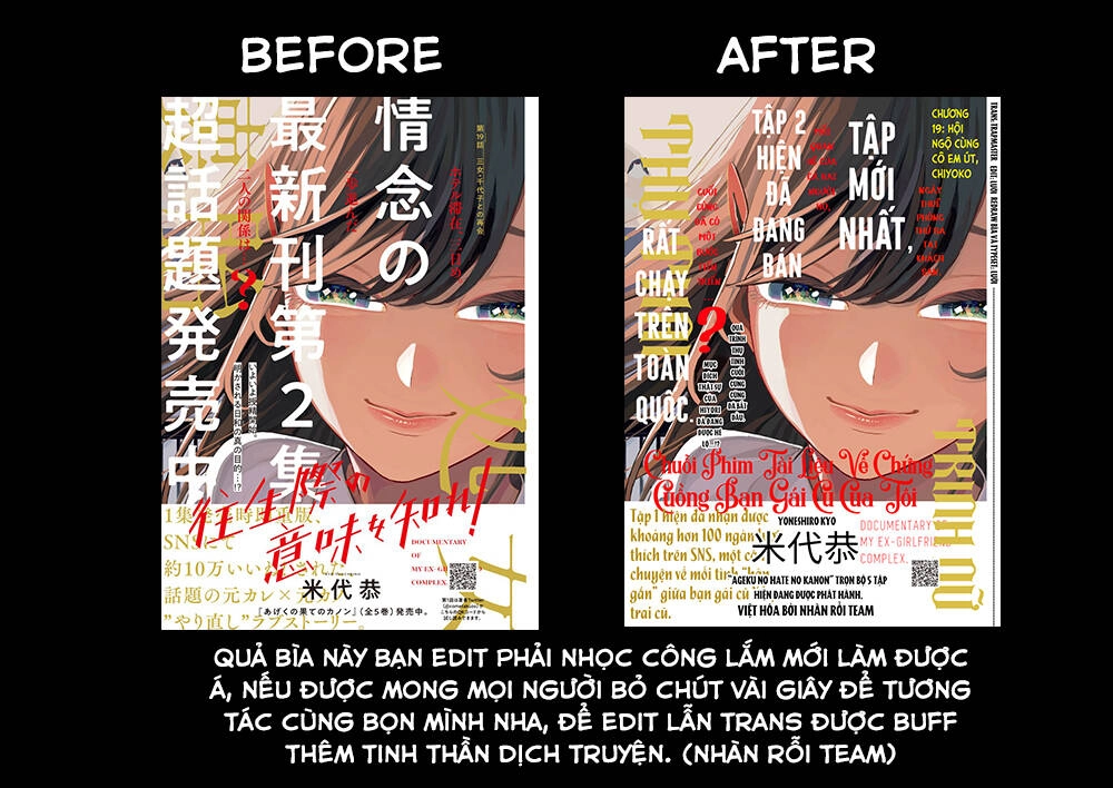 Chuỗi Phim Tài Liệu Về Chứng Cuồng Bạn Gái Cũ Của Tôi. Chapter 19 - 24