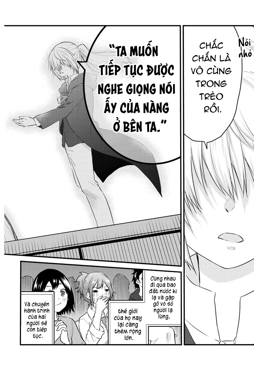 Cô bạn bị mất đi giọng nói luôn nghĩ rằng "Cậu ấy dịu dàng thật đấy" Chapter 60.01 - 7