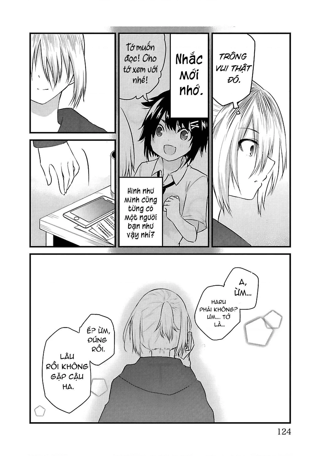 Cô bạn bị mất đi giọng nói luôn nghĩ rằng "Cậu ấy dịu dàng thật đấy" Chapter 68.1 - 8