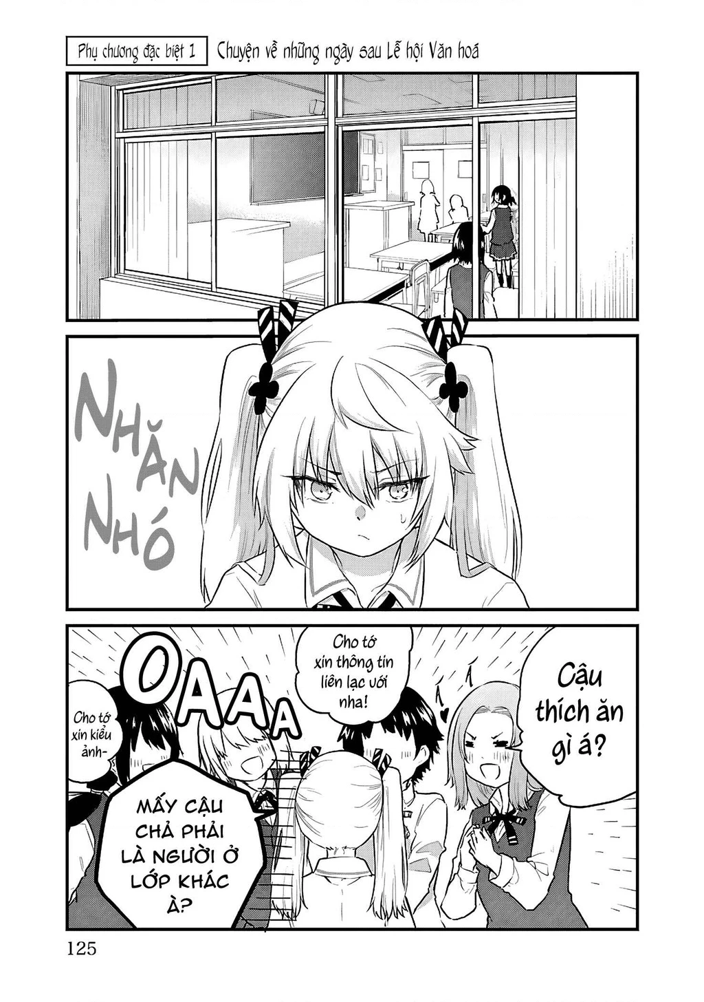 Cô bạn bị mất đi giọng nói luôn nghĩ rằng "Cậu ấy dịu dàng thật đấy" Chapter 69 - 2