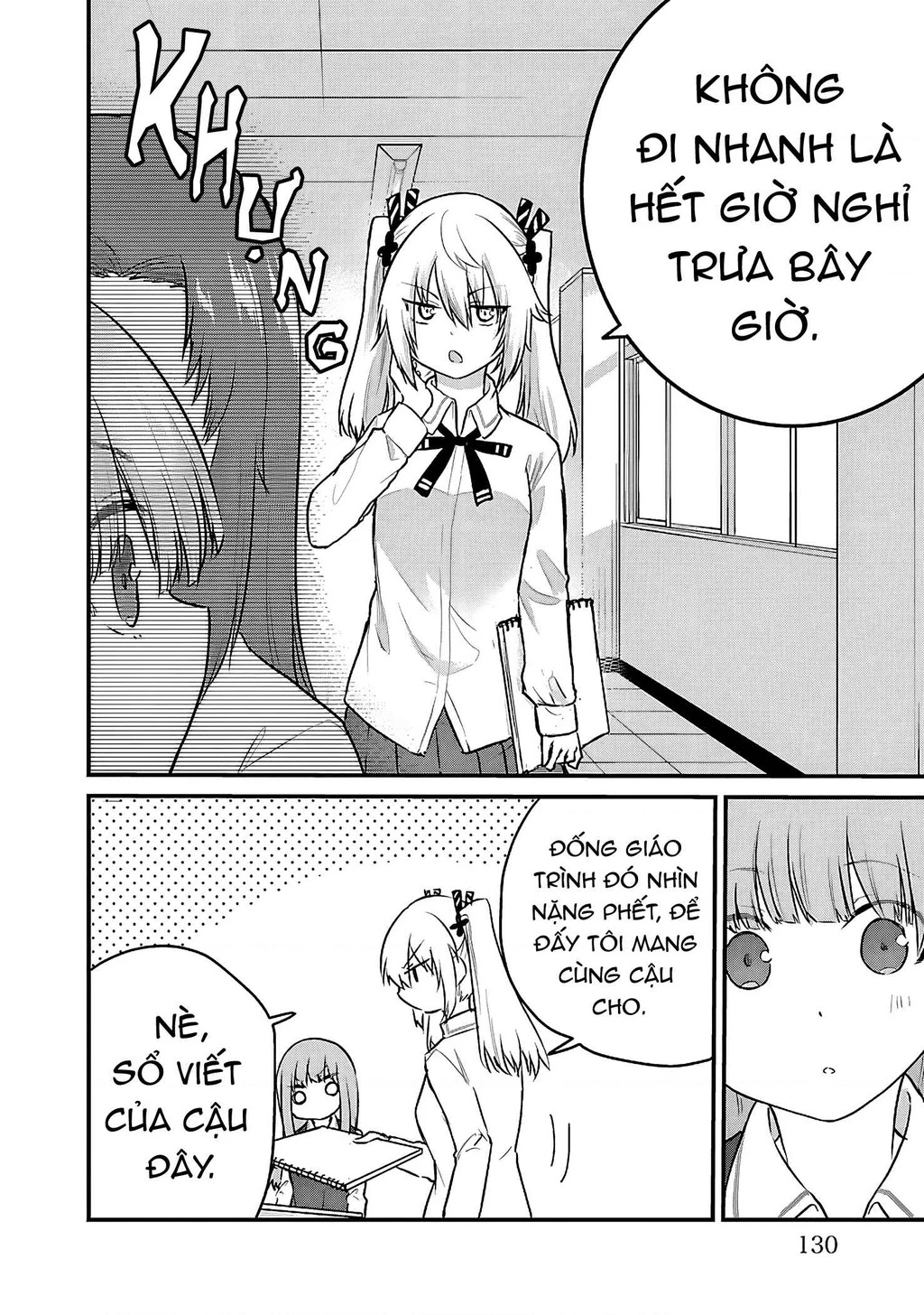 Cô bạn bị mất đi giọng nói luôn nghĩ rằng "Cậu ấy dịu dàng thật đấy" Chapter 68.2 - 7