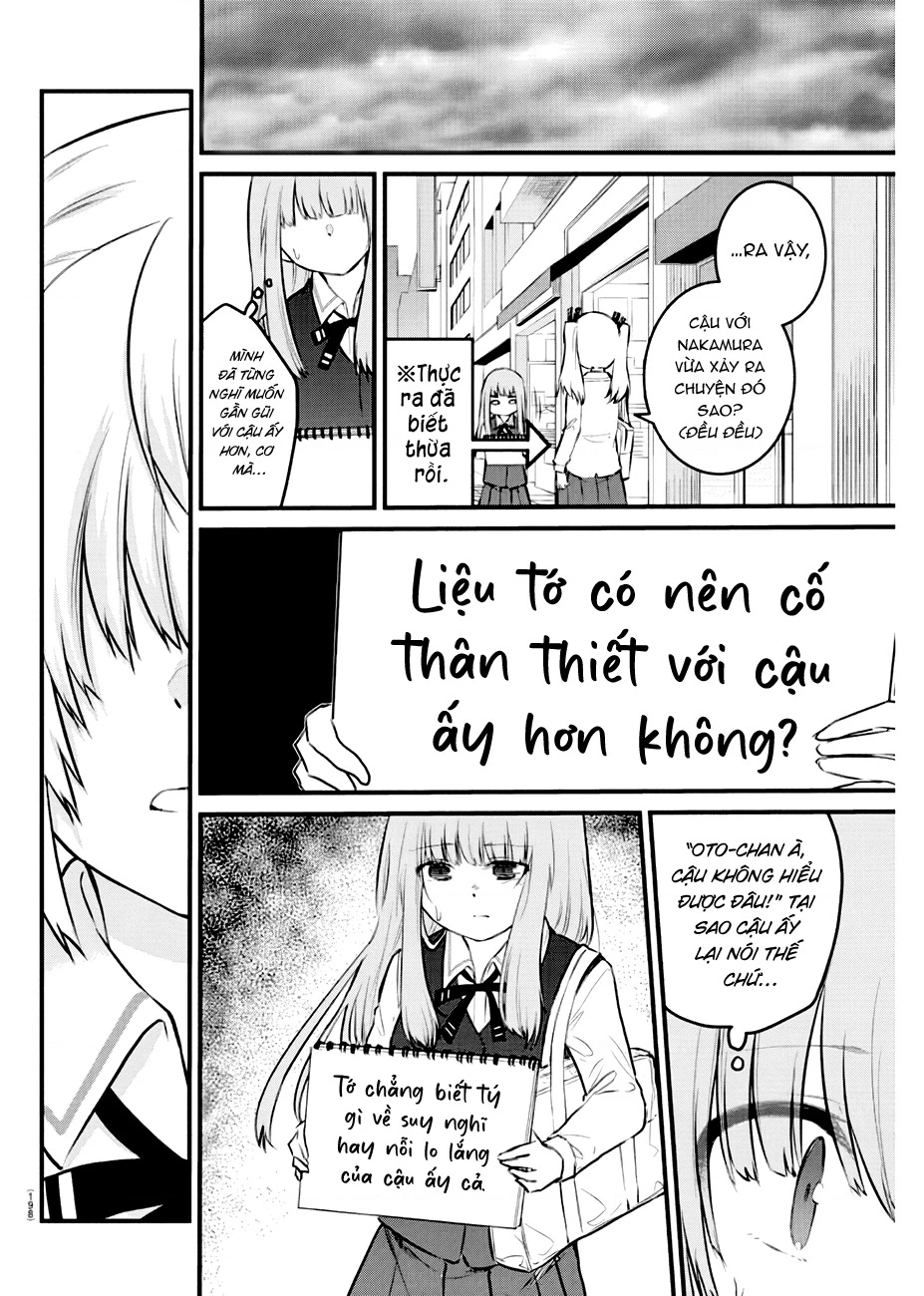 Cô bạn bị mất đi giọng nói luôn nghĩ rằng "Cậu ấy dịu dàng thật đấy" Chapter 76 - 3
