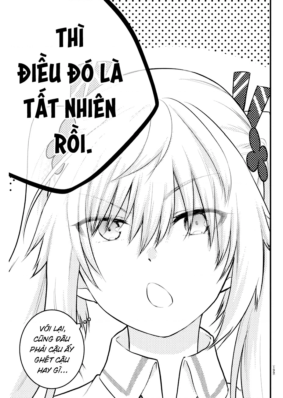 Cô bạn bị mất đi giọng nói luôn nghĩ rằng "Cậu ấy dịu dàng thật đấy" Chapter 76 - 4