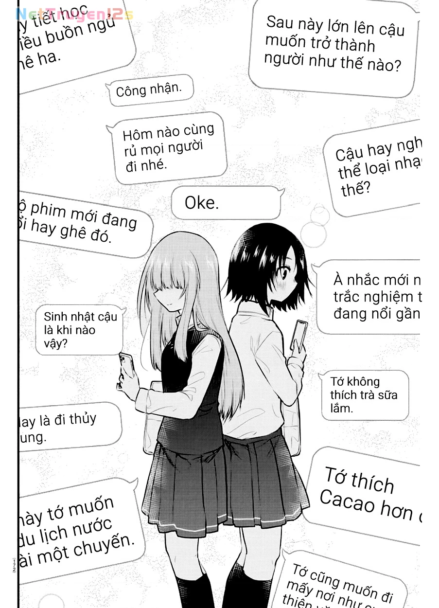 Cô bạn bị mất đi giọng nói luôn nghĩ rằng "Cậu ấy dịu dàng thật đấy" Chapter 78 - 7