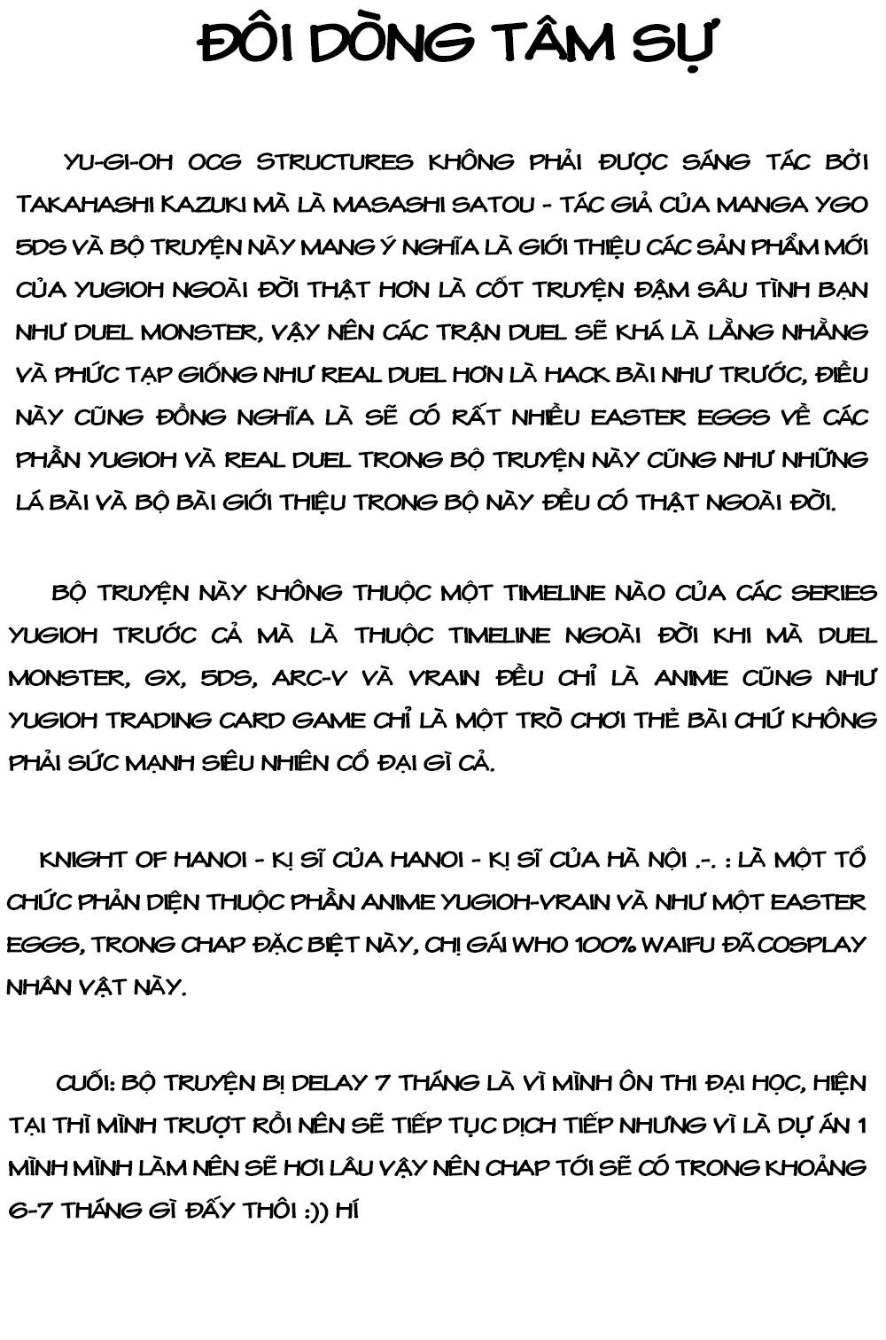 Yu-Gi-Oh! Ocg Structures Chapter 3.5 - 3