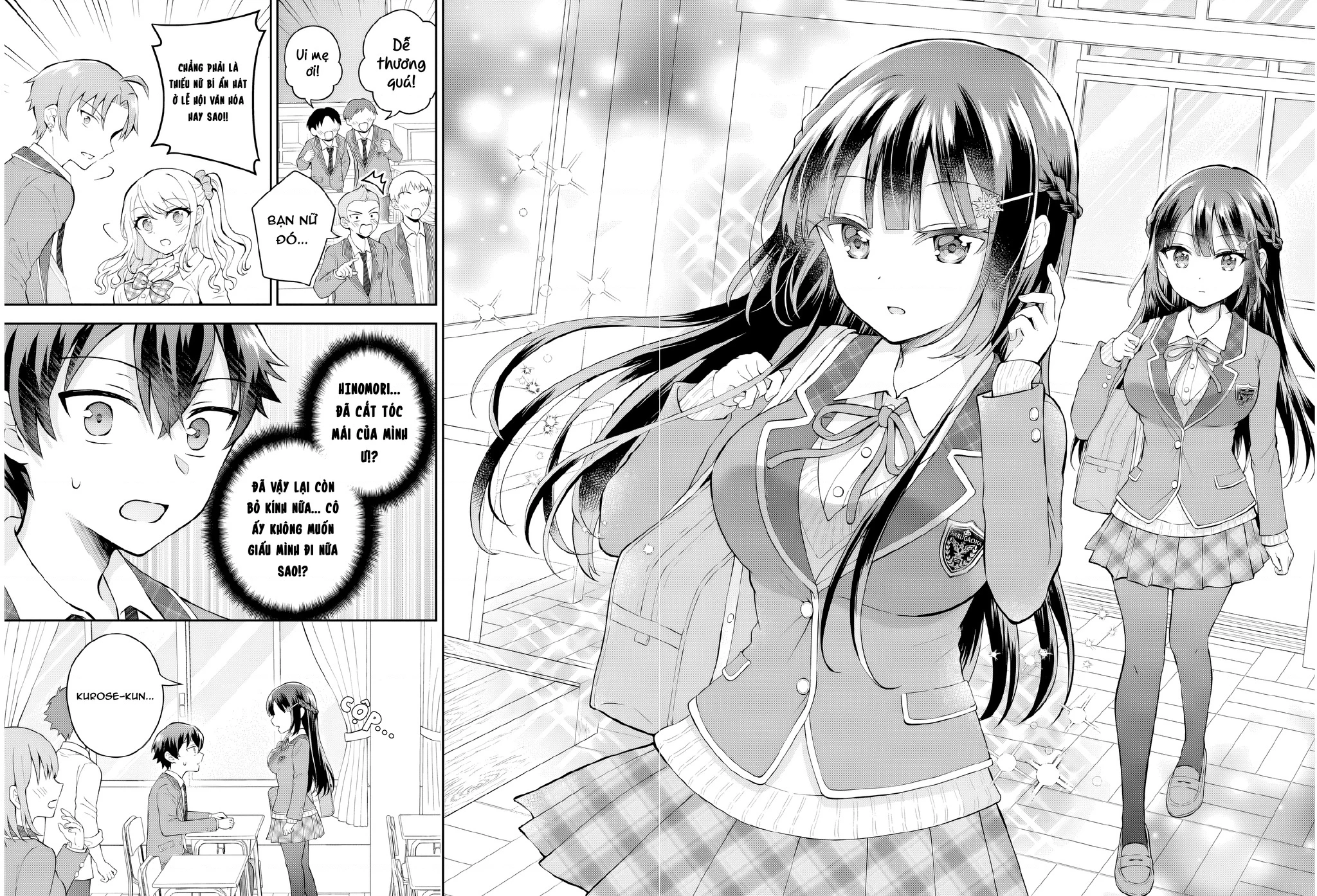 Cô bạn trầm tính bàn bên hóa ra lại là ca sĩ mà tôi mến mộ ~ Bài hát này của tôi, hãy hát lên đi nào! Chapter 5 - 25