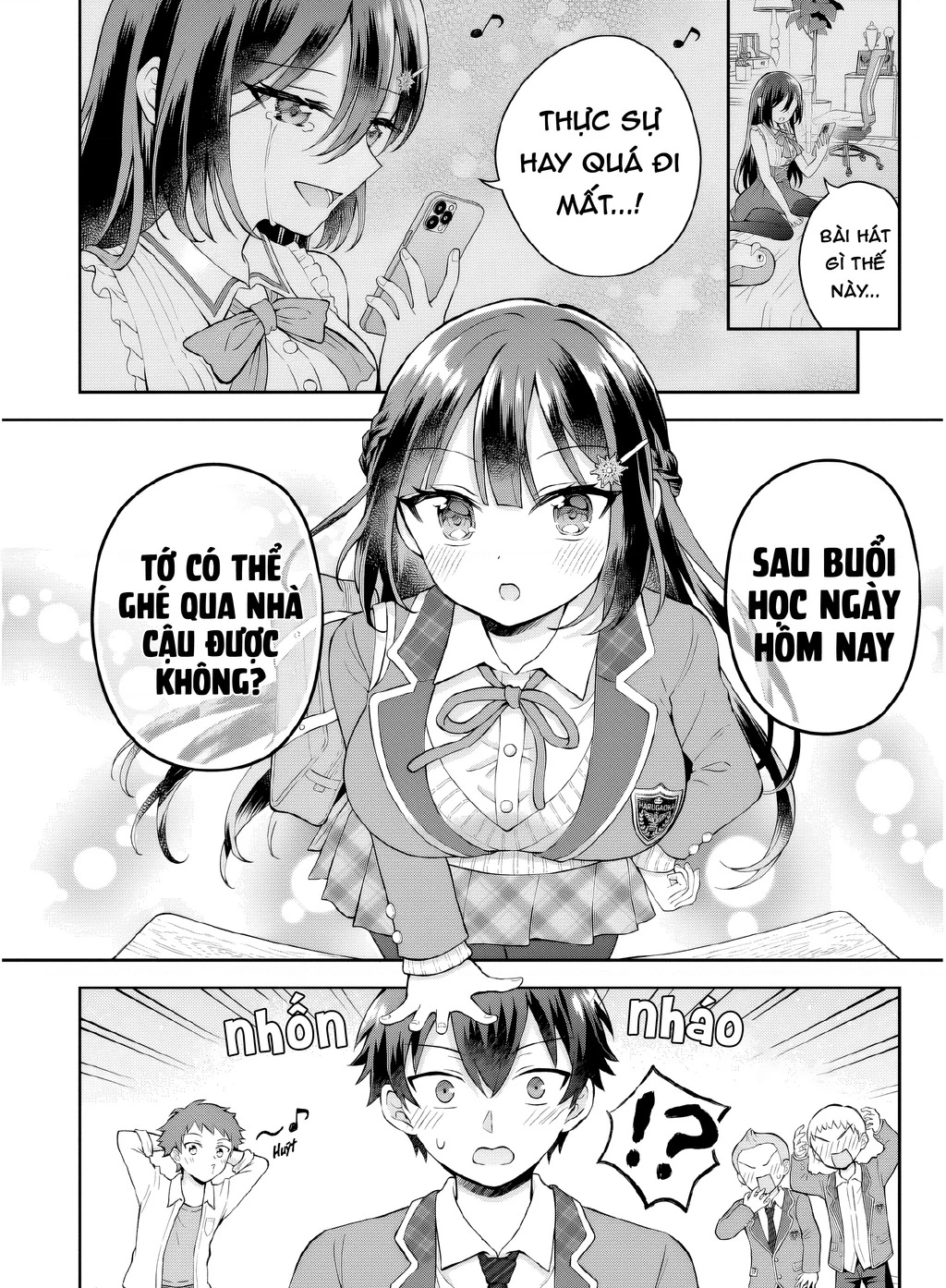 Cô bạn trầm tính bàn bên hóa ra lại là ca sĩ mà tôi mến mộ ~ Bài hát này của tôi, hãy hát lên đi nào! Chapter 5 - 26