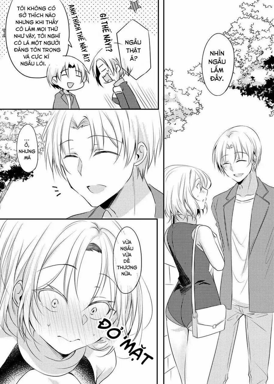 Câu Chuyện Về Tiền Bối Nhỏ Nhắn Ở Chỗ Làm Của Tôi Chapter 10 - 4