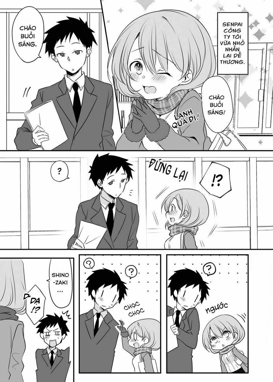 Câu Chuyện Về Tiền Bối Nhỏ Nhắn Ở Chỗ Làm Của Tôi Chapter 23 - 1