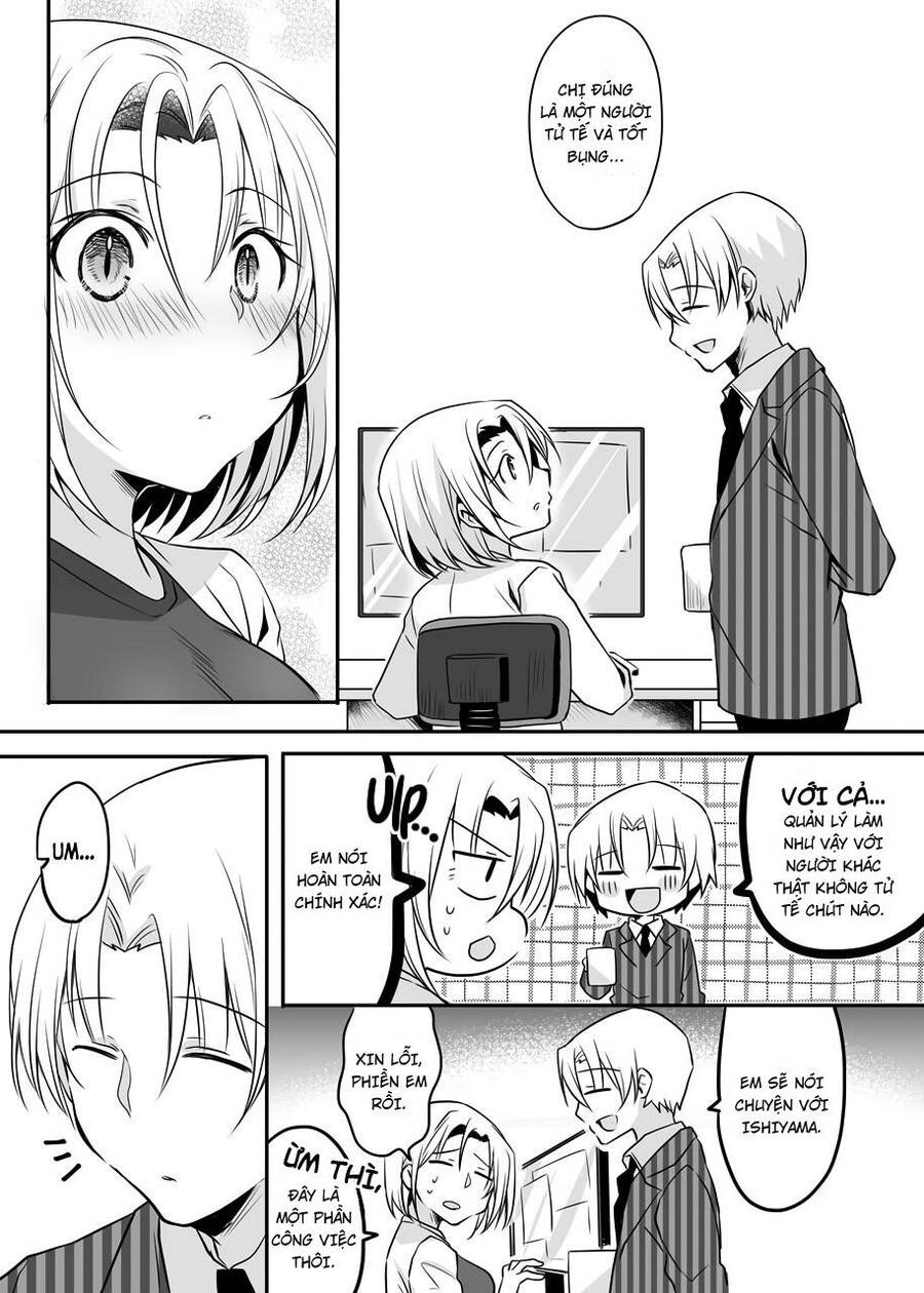 Câu Chuyện Về Tiền Bối Nhỏ Nhắn Ở Chỗ Làm Của Tôi Chapter 34 - 4