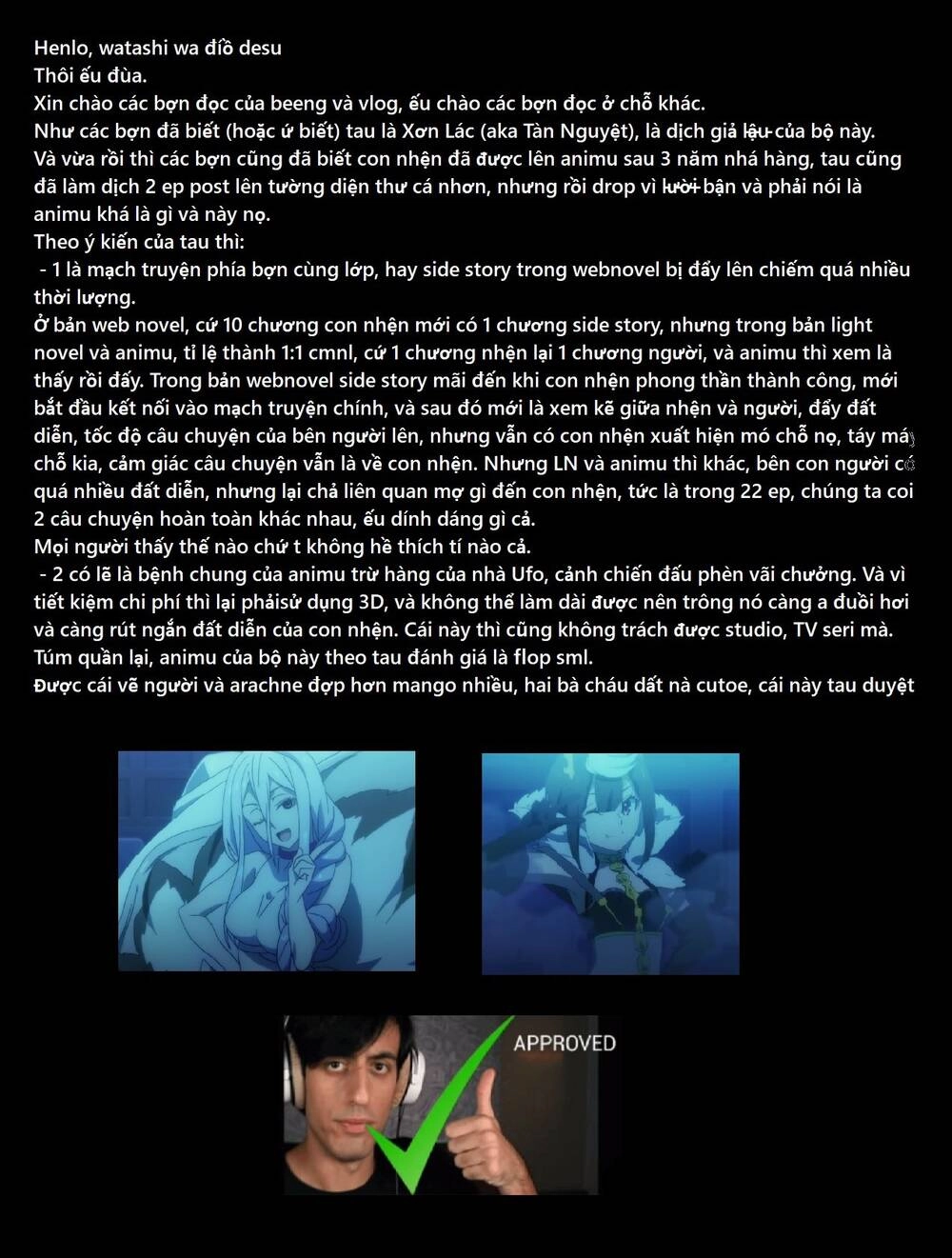 Tái Sinh Thành Nhện Chapter 106 - 1