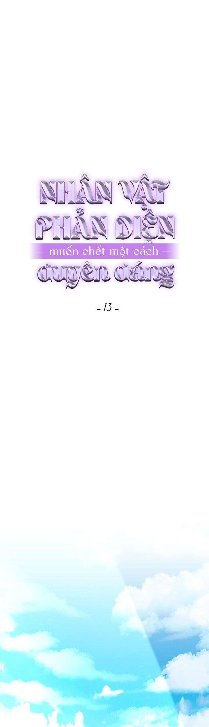 Nhân Vật Phản Diện Muốn Chết Một Cách Duyên Dáng Chapter 13 - 17