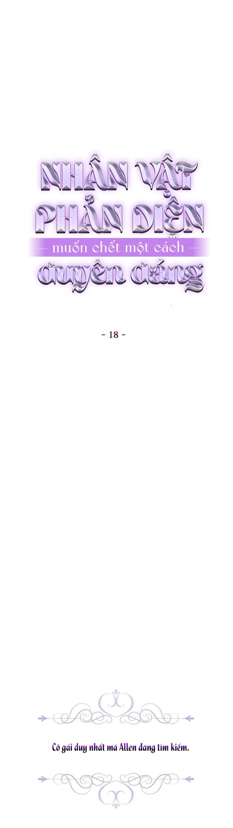 Nhân Vật Phản Diện Muốn Chết Một Cách Duyên Dáng Chapter 18 - 25