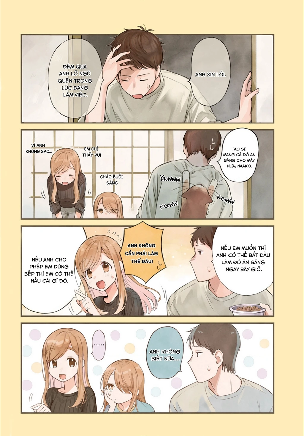 Harapeko Oyako to Motokare Yanushi Chapter 8 - 4